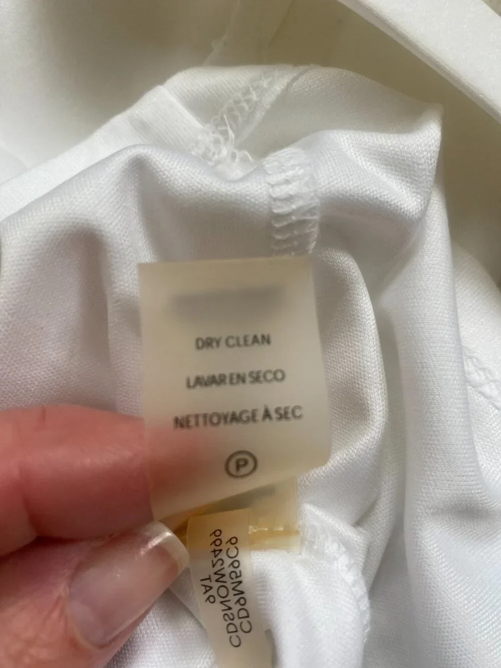CALVIN KLEIN white with blue flowers sheath dress, size 4